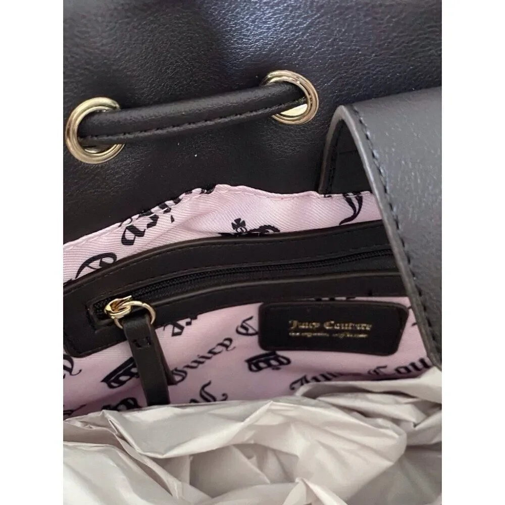 Juicy Couture Classic Scottie Dogs Tote‎ Crystal Off White Daydreamer Viral NEW